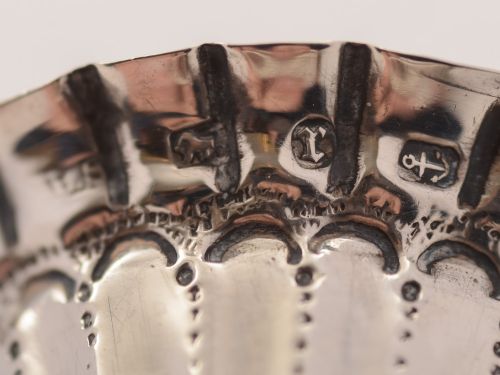 Victorian Pair of Small Silver Vases Birmingham 1891