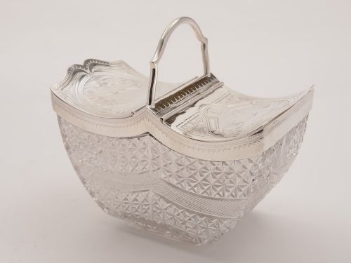 Victorian Novelty Biscuit Box/Cookie Jar Circa 1880