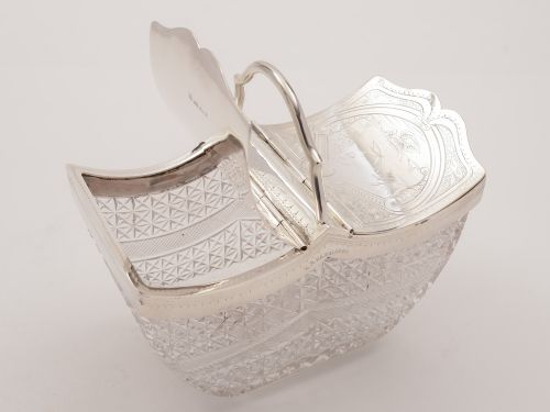 Victorian Novelty Biscuit Box/Cookie Jar Circa 1880