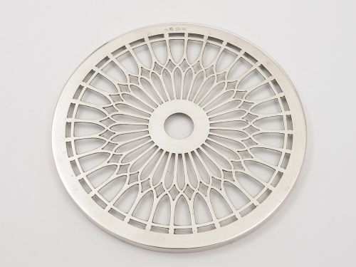 Silver and Glass Trivet Birmingham 1925