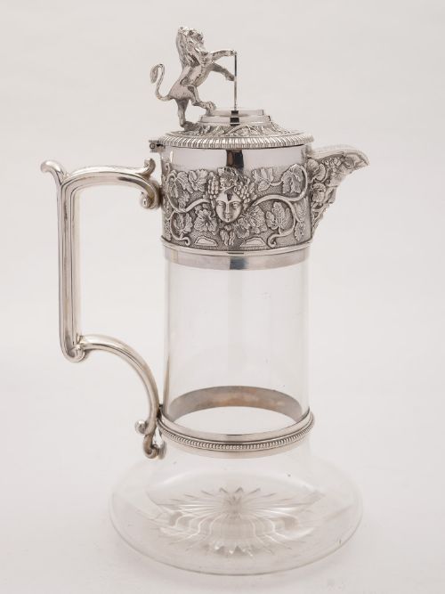 Victorian Elkington Claret Jug 1890