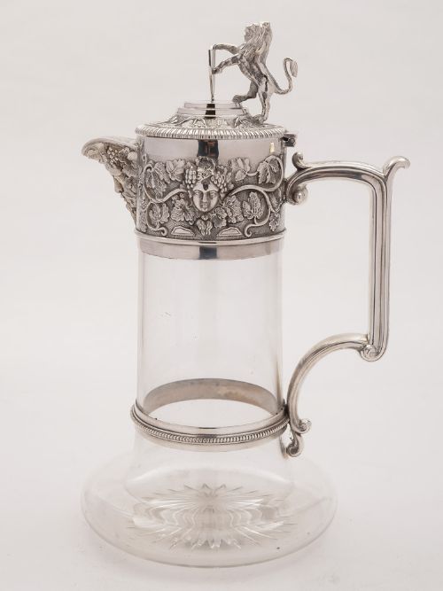 Victorian Elkington Claret Jug 1890