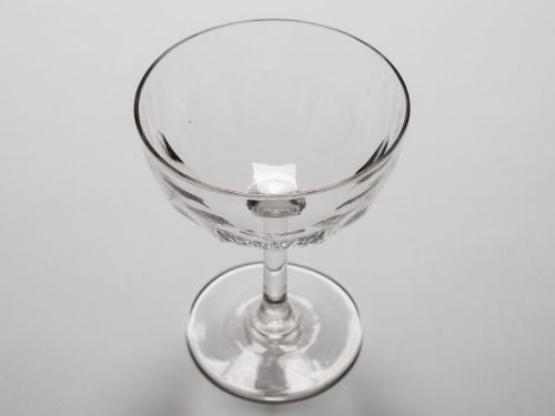 Set of 6 Cut Glass Champagnes Circa 1900