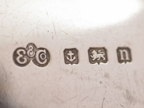 Arts & Crafts Salad Servers Birmingham 1912