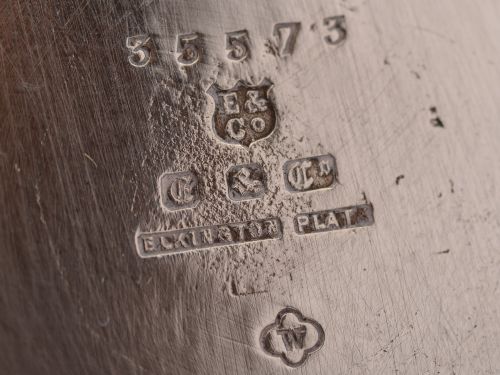 Set of 6 Art Deco Ice Cream Dishes Elkington 1933