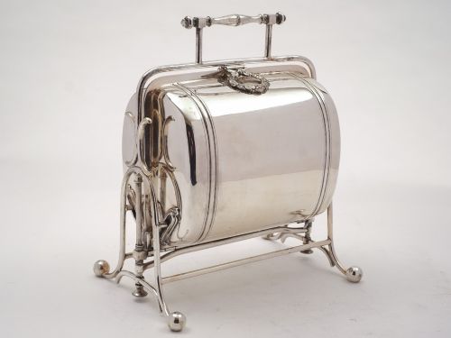 Victorian Folding Biscuit /Cookie Box 1876