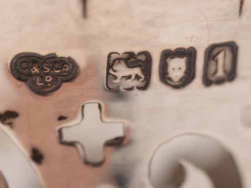 Pair of Edwardian Silver Vases London 1906