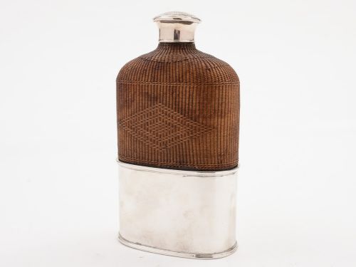 Victorian Hip Flask Circa 1865