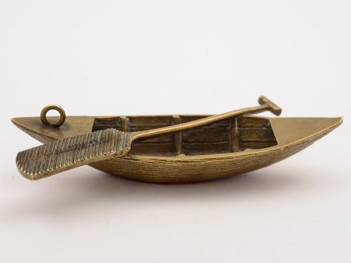 Victorian Novelty Brass Vesta Circa 1890