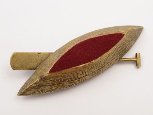 Victorian Novelty Brass Vesta Circa 1890