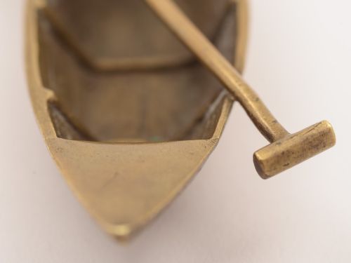 Victorian Novelty Brass Vesta Circa 1890