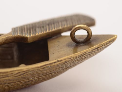 Victorian Novelty Brass Vesta Circa 1890