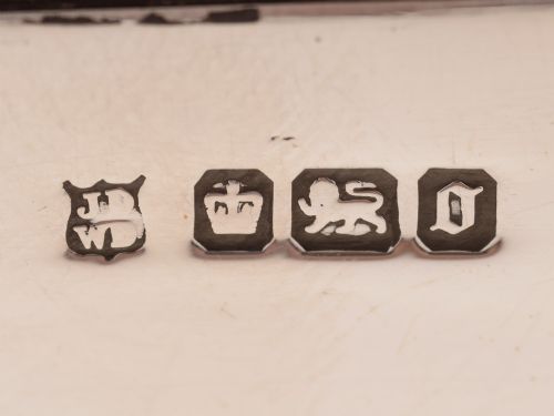 Edwardian Silver Jewellery/Trinket Box Sheffield 1906