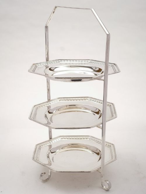 Art Deco 3 Tier Cake Stand Circa 1925