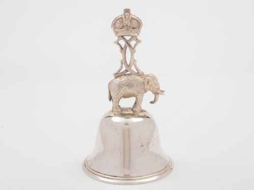 Mappin & Webb Elephant Table Bell Circa 1930s
