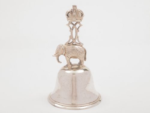 Mappin & Webb Elephant Table Bell Circa 1930s