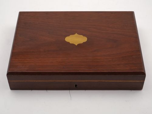 Mother of Pearl and Silver 24 Piece Dessert Set Sheffield 1903