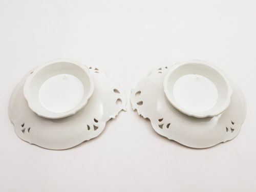 Pair of Victorian Staffordshire Serving Dishes Circa 1880