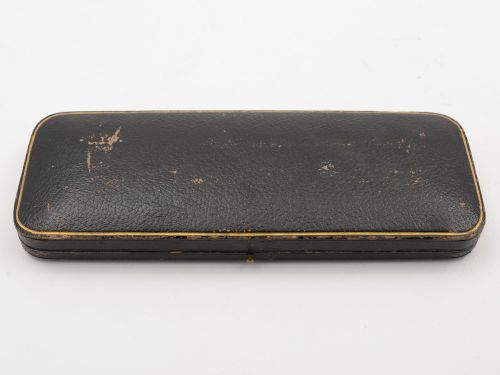 Cased Pair of Edwardian Grape Scissors Circa 1905