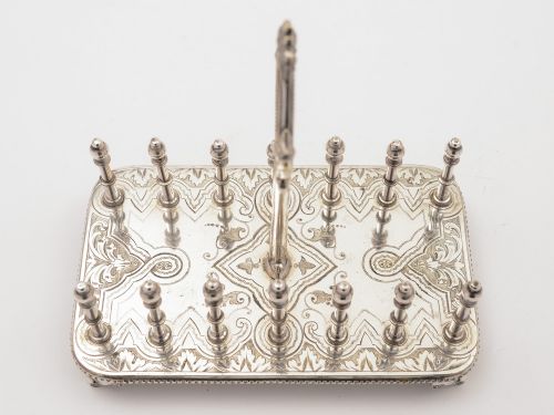 Victorian Toast Rack Circa 1857