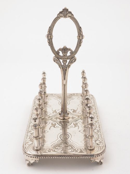 Victorian Toast Rack Circa 1857