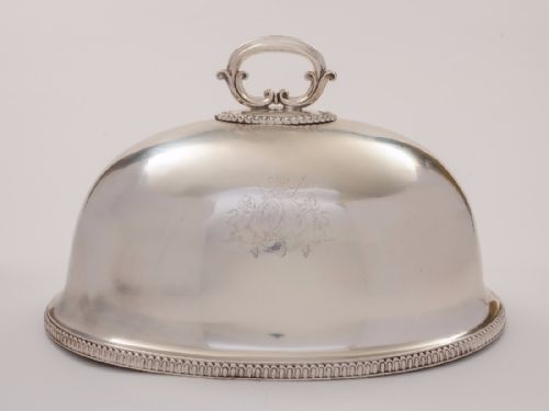 Royal 9th Lancers Meat Dome Elkington 1881