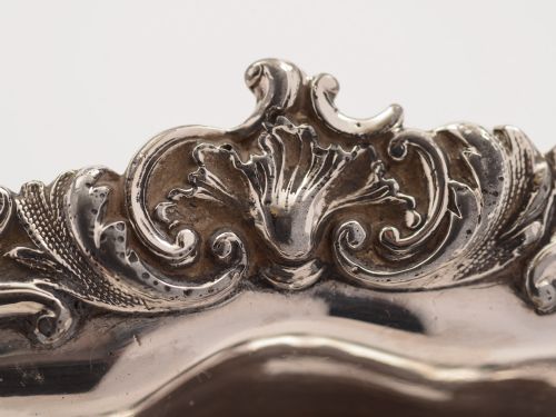 Pair of Victorian Sheffield Plated Wine Coasters Circa 1850