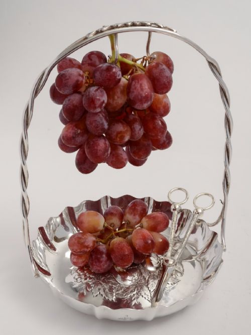 Elkington Silver Plated Grape Dish 1924