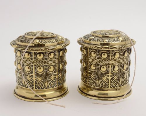 Pair Edwardian String Boxes Circa 1900