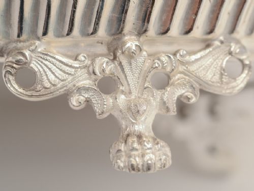 Edwardian Silver Plated Bread Basket Circa 1900
