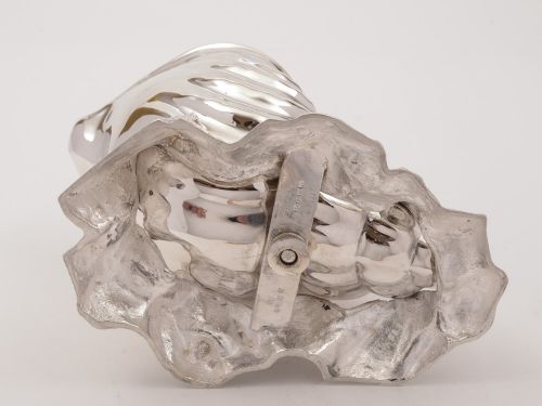 Victorian Seashell-Shaped Spoon Warmer Circa 1880