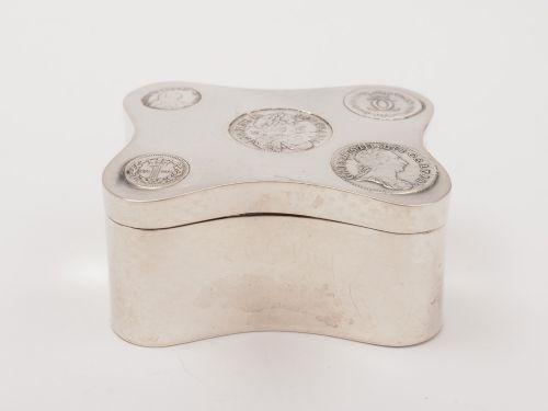Scottish Silver Box Edinburgh 1897