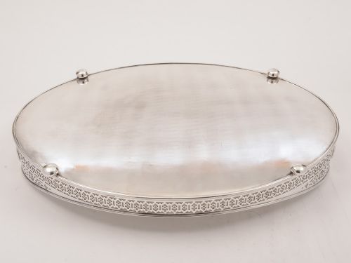Large Edwardian Gallery Tray Circa 1905