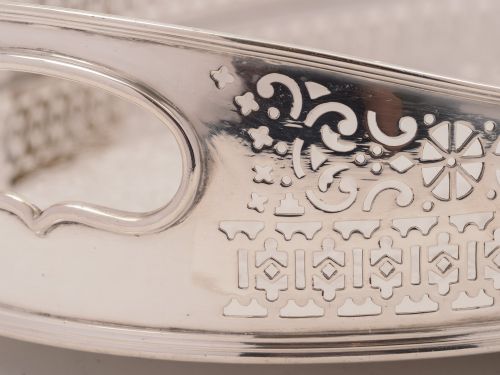 Large Edwardian Gallery Tray Circa 1905