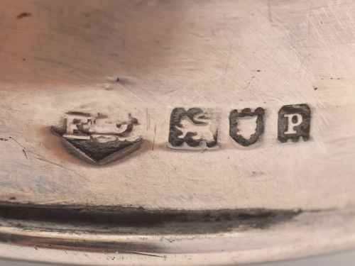 Edwardian Silver and Tortoise Shell Ring Box London 1910