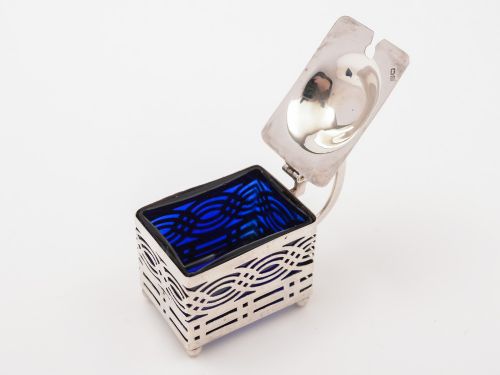 Silver Mustard Pot Chester 1916