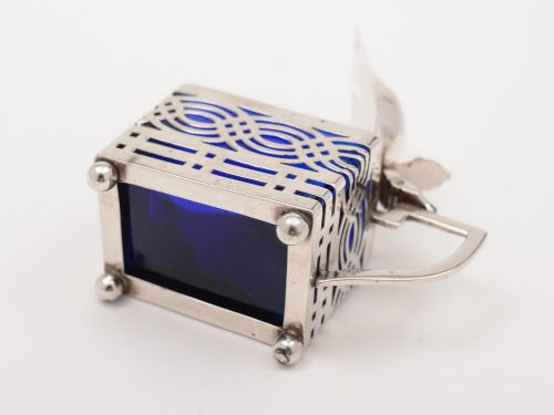 Silver Mustard Pot Chester 1916