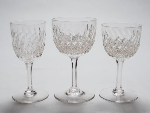 Suite of 25 Edwardian Glasses Circa 1905