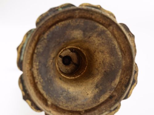 Victorian Brass Candlestick Postal Scales Circa 1840