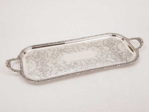 English Oblong Tray Circa 1920
