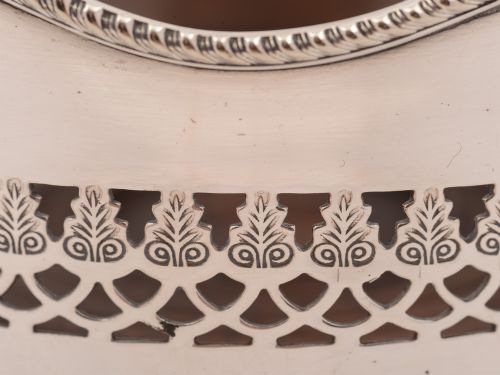 Pair of English Wine Coasters Circa 1920