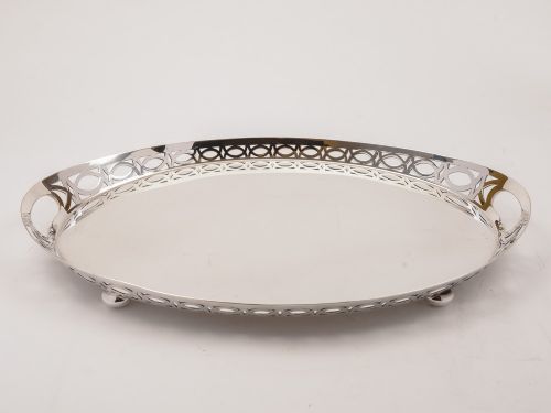 Edwardian Gallery Tray Circa 1905