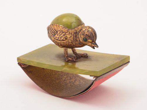 Novelty Brass and Bakelite Rocker Blotter Circa 1920