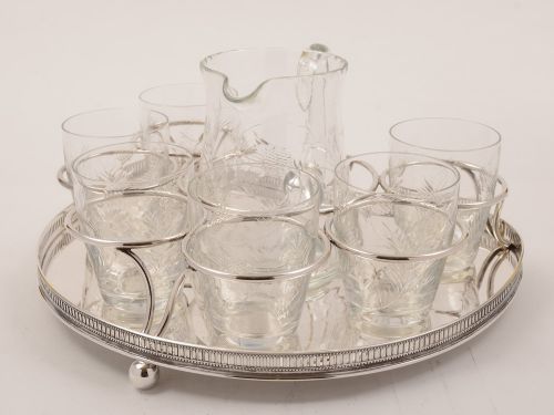 Scottish 7 Piece Serving Set Circa 1920