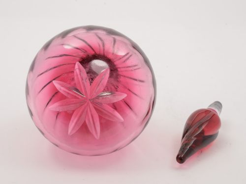 Victorian Liqueur Decanter London 1897