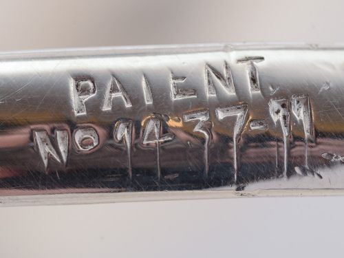 Edwardian Folding Tri-Sandwich Dish Circa 1905