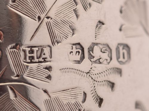 Victorian Silver Napkin Ring Sheffield 1894