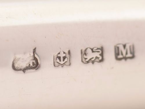 Silver Hip Flask with Bayonet Top Birmingham 1936