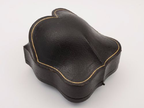 Edwardian Cased Sugar Bowl and Sifter Spoon 1906