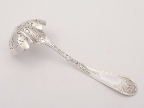 American Sterling Silver Sugar Sifter Spoon